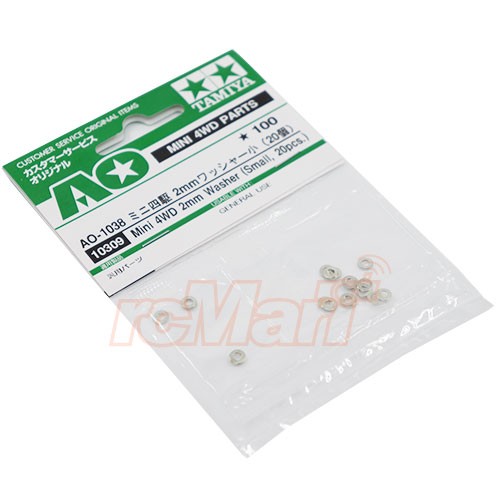 Tamiya 1/32 Mini 4WD 2mm Washer Small 20pcs # 10309