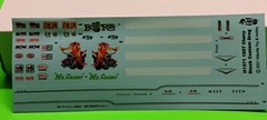 Decal Sheet Big Daddy Ed Roth Mr Gasser 1/25 1957 Chevy Bel Air Small Wrinkle