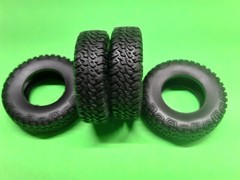 2014 Jeep Wrangler Rubicon 1/25 Stock Off Road 4×4 Tires 5 Spoke Rim Wheel
