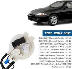 Electric Fuel Pump Replacement Compatible with 2000-2005 Chevy Cavalier Pontiac
