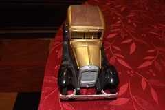 HUBLEY FORD VICKY METAL MODEL KIT HOT ROD PARTS REPAIR 1:20 JUNKYARD GOLD BLACK