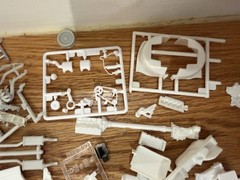 Unassembled Model Car Kit Parts Lot