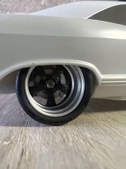 1/24 Scale American Racing Vintage Style Wheel Set Upgrade For Scale Modeling