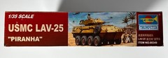 Lot: Trumpeter #00349 1/35 Scale USMC LAV-25 Piranha w/Metal Barrel + Legend Set