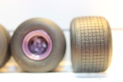 A-33 1/25 scale racing, model car kits, parts dirt track tires and wheels ,