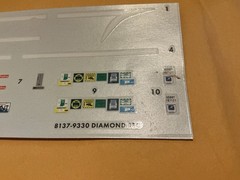1 25 scale model parts Diamond Reo Decal Set Only