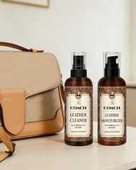 Biooich Leather Cleaner Moisturizer Set For Coach Cleaning And Maintenance Set