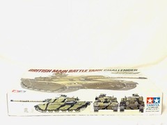 1/35 Tamiya British Main Battle Tank CHALLENGER Partially Assembled