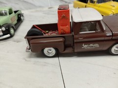 Model Junkyard/parts Plastic ,Nice Custom Car Lot Of 4 Street Rod Pickups
