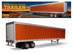 Moebius 1/25 53′ Smoothside Trailer Truck Model Kit #1303