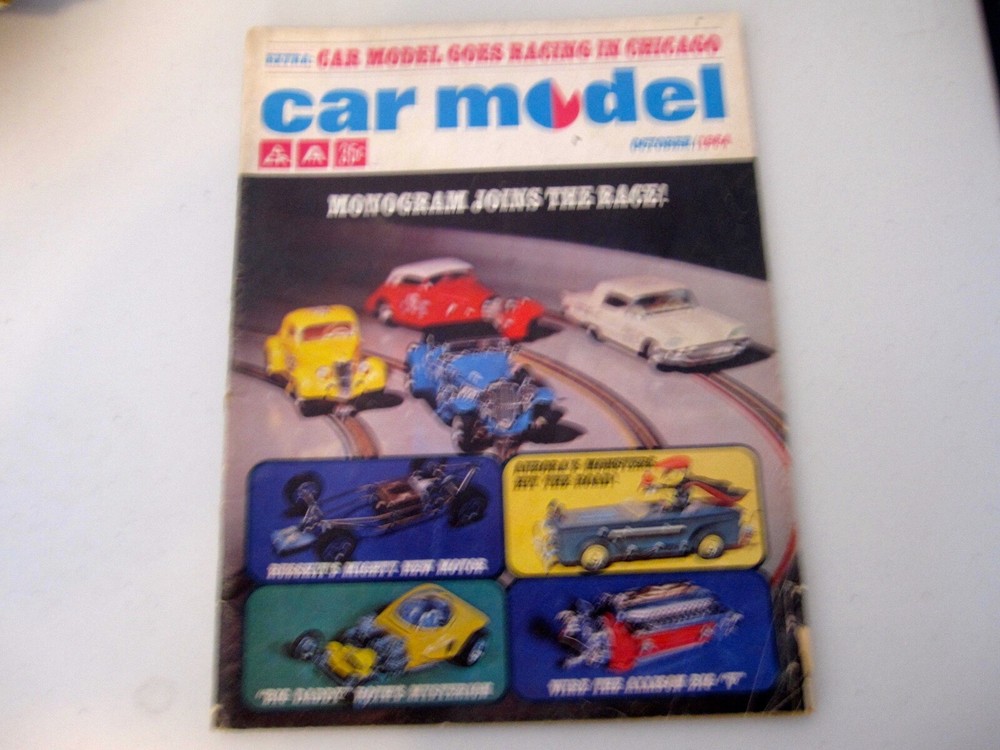 VINTAGE CAR MODEL MAGAZINE OCTOBER 1964 #2