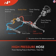 A-Premium Power Steering Reservoir/Suction Line Hose Assembly Compatible with