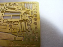 1/35 Photo etching, armored vehicle tool kit