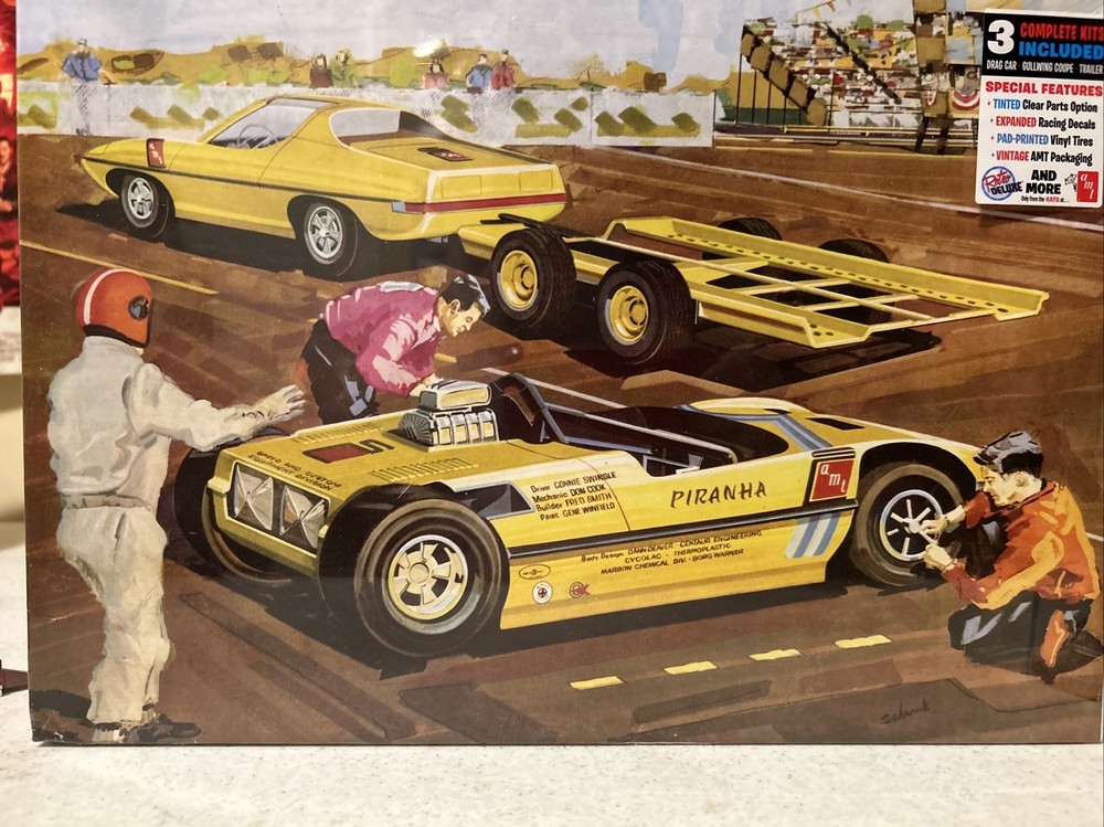 AMT 1/25 Piranha Drag Team Street’n’Strip Plastic Model Kit AMT1113/06