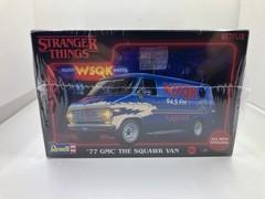Revell Stranger Things 1977 GMC Van WSQK Squawk Van 1/24 Scale Model Kit 14578