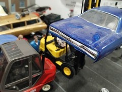 1970 Dodge Coronet Super Bee 1/25 MPc Body And Glass