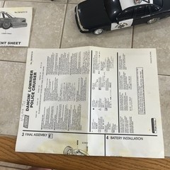 Vintage 1990s Lindberg Dancin’ Police Cruiser Lowrider w/ Box AS IS READ