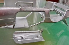 Ferrari GTO Metal Body Model Kit Testors 152 Snap or Screw On Parts Started