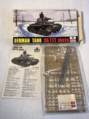 WWII German Tank 35 (T) Skoda 8025 ESCI 1/72 Plastic Model Kit New Open Box