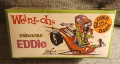Rare 1970 HAWK Weird-Oh’s Glow in The Dark Endsville Eddie Rod Model New Sealed