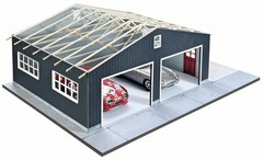 Cobaanii Mokei SweetStyle Garage Life Series2 Car Garage Wooden Model kit SS-041