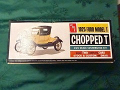 New AMT 1925 Ford Model T Chopped T Retro Deluxe 1:25 AMT1167/12
