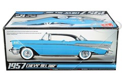 SKILL 2 MODEL KIT 1957 CHEVROLET BEL AIR 1/25 SCALE MODEL BY AMT AMT638 M