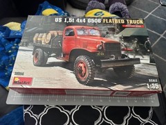 Miniart 1/35 Scale US 1,5T 4×4 G506 Flatbed Truck Model Kit #38056 Open Box!