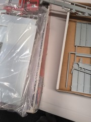 HELLER Kit 80784 1:24 Canvas Rigged Trailer- New Open Box Sealed Parts