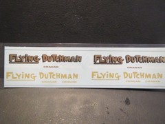 NEW! Flying Dutchman 66 Dart “Spun Gold” 1/25 Decals from Fremont Racing
