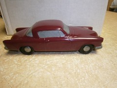 1953 Studebaker Hardtop Banthrico Dealer Promo Model Metal -Rare Auto Bank