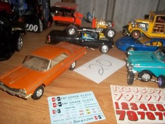 Model Car Junkyard/Parts Lot Salvage Built Plastic Models #20