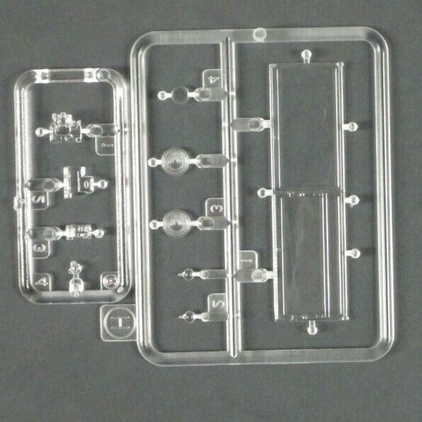 Dragon 1/35th Scale 3.7cm Flak 43 Clear Parts from Kit No. 6553
