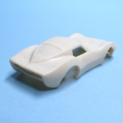 Jimmy Flintstone Custom Corvette Makoshark slot car resin body JFSL21