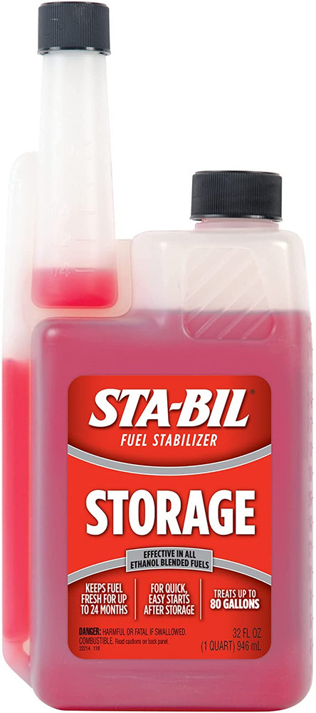 Storage Fuel Stabilize Gas Stabilizer for Fuel Storage, 32 Oz.