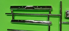 77 1977 Ford E150 Econoline Van Surfer 1/25 AMT Chrome Grill Bumpers Front Back