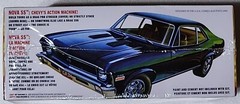 AMT Chevy Nova SS Pro Stocker 1/25 Scale Sealed 1972