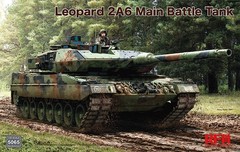 RYEFIELD RM5065+2035 Leopard 2A6 Main Battle Tank and matchedMetal etching parts