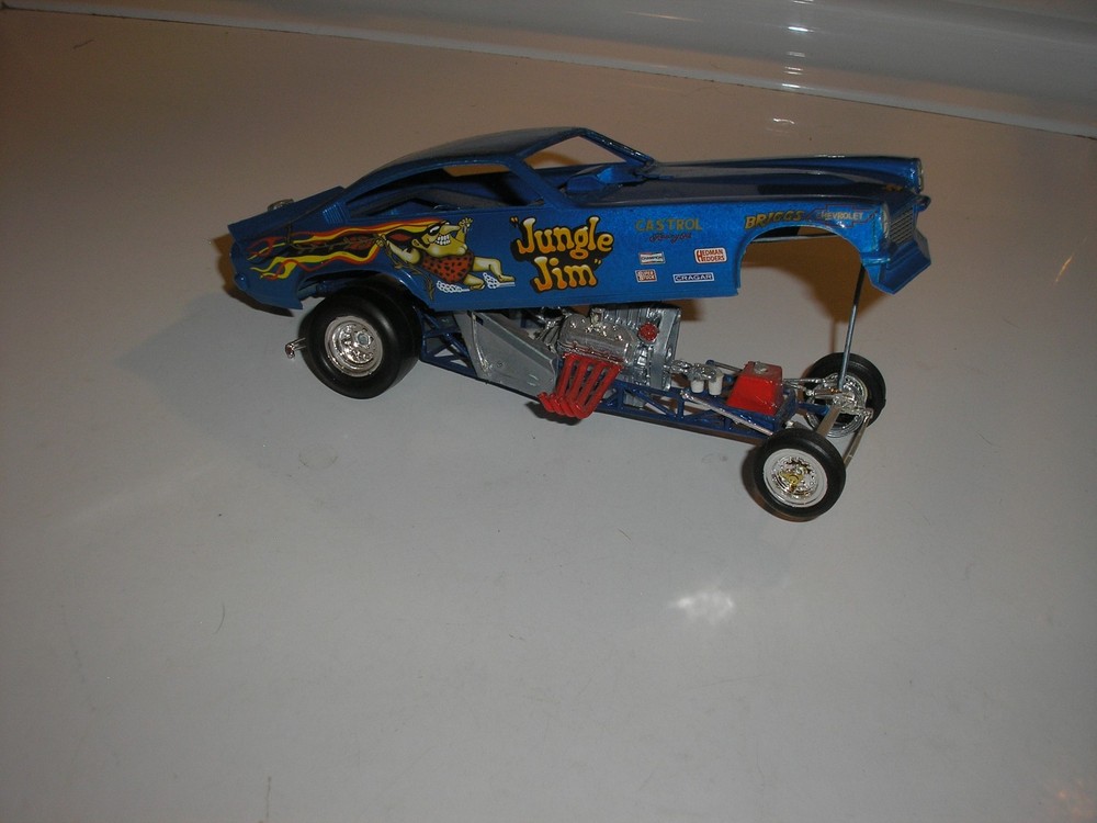 Vintage Jungle Jim Chevy Vega Funny Car Dragster for Parts or Restore Free SHIP