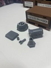 3D Printed CHEVY 4L75E-R Transmission 1/24th – 1/10th Scale kit MADE IN USA