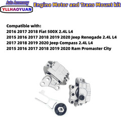 Engine Transmission Mount Set for Ram Promaster City 2.4L | Set of 3 Mounts for