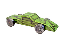 Stunning Pinewood Derby Car! Ultra Fast with Serious Trophy Potential !!