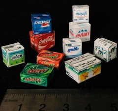 1/35 Diorama WWII Supply Boxes Model Car Garage Tank Military Scene Accessories
