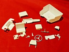 AMT Diamond Reo Semi Truck Interior 1/25