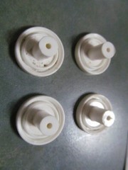 1965 Dodge Coronet original issue AMT Model car wheel backs