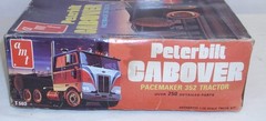 AMT PETERBILT CABOVER PACEMAKER 352 TRACTOR MODEL KIT 1:25 T502