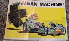 3-Original 1968/69 Monogram Model Poster / Hobby Shop Advertising