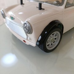 Tamiya Mini Cooper Racing Rc Car 1/10 Scale Vintage Japanese Model Kit