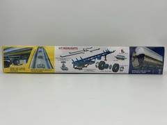 Sealed AMT Skill 3 Model Kit Fruehauf Plated Tanker Semi-Trailer “Sunoco” 1/25