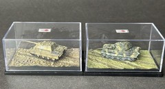Dragon Models 1:144 Can.Do WWII German King Tiger & Jagdpanther Tank Destroyer